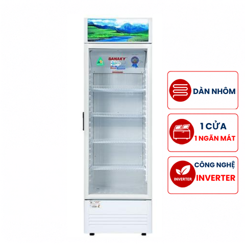 Tủ Mát Sanaky VH-358K3L Inverter 290 lít