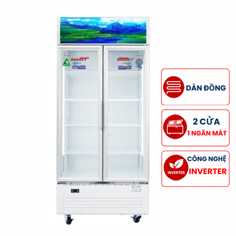Tủ Mát Sanaky VH-8009HP3 Inverter 700 Lít