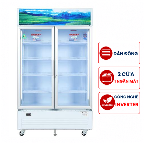 Tủ Mát Sanaky VH-1209HP3  Inverter 1100 Lít