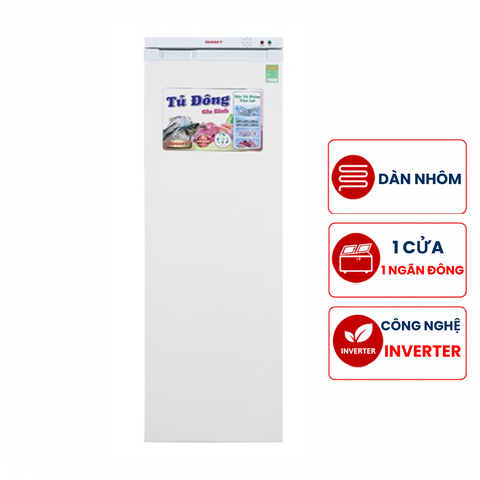 Tủ đông Sanaky  VH-230VD3 Inverter 213L( trắng )