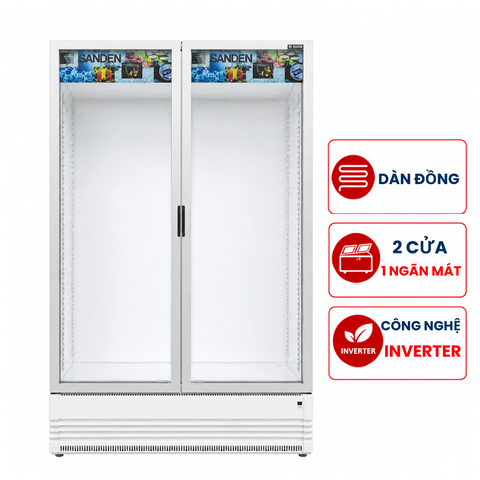Tủ mát Sanden SPB-1000 Inverter 930 lít