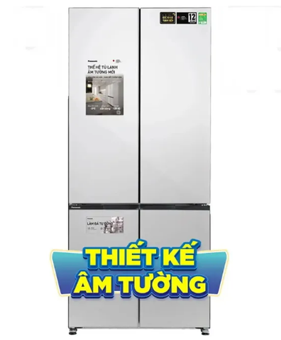 Tủ lạnh Panasonic NR-XZ590HGWV Inverter 520 lít