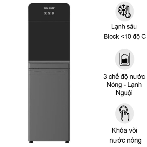 Cây nước nóng lạnh Sunhouse hút bình SHD9636 Block