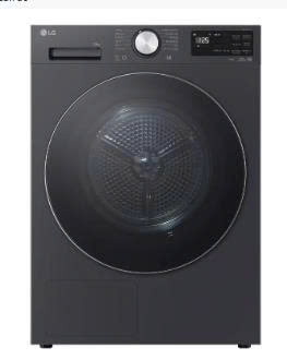 Máy sấy LG RX12VHP5G bơm nhiệt 12kg màu than ánh kim, mẫu 2026
