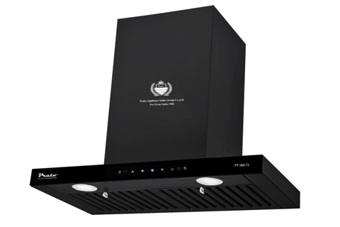 Máy hút mùi chữ T Prato PT-368T2 sấy nhiệt Auto Clean