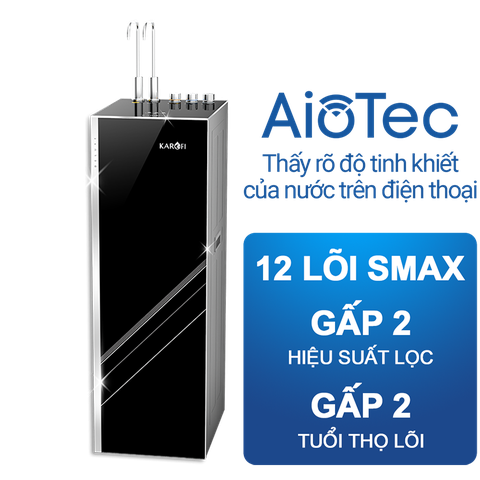 Máy lọc nước Karofi KAD-L85 12 lõi nóng lạnh