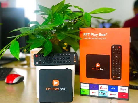 Đầu Smartbox FPT Play Box+ 4K Model S400 Phiên Bản Android