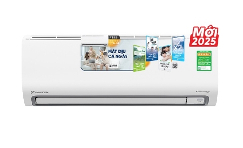 Điều hòa Daikin 1 chiều 9000Btu Inverter FTKF25ZVMV mới 2025