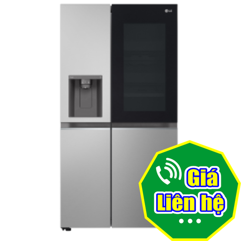 Tủ lạnh LG GR-G257SV Inverter 635 lít Side By Side InstaView