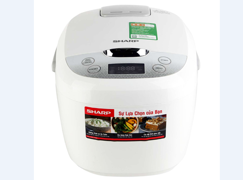 Nồi cơm điện tử Sharp KS-COM186EV-GL 1.8 lít