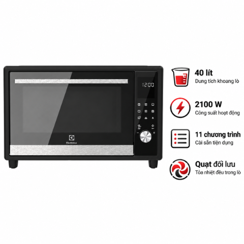 Lò nướng Electrolux EOT40DBD 40 lít