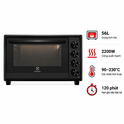 Lò nướng Electrolux EOT5622XFG 56 lít