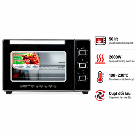 Lò nướng Sanaky VH5099S2D 50 lít