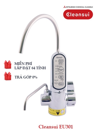 Máy lọc nước điện giải kiềm CLEANSUI EU301