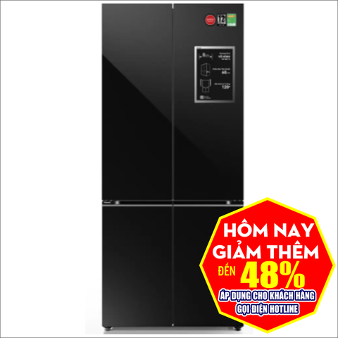 Tủ Lạnh Panasonic NR-X561BK-VN Inverter 510 Lít