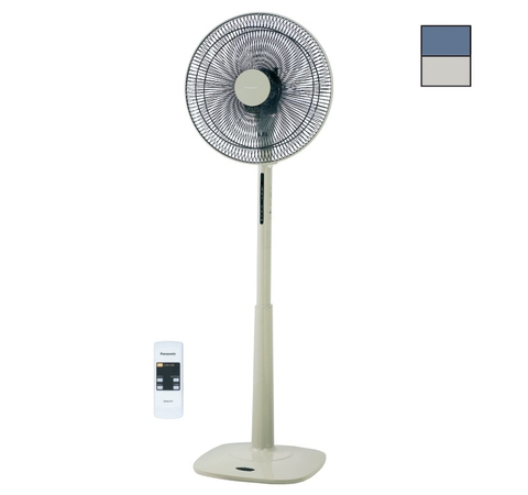 Quạt cây Panasonic F409KBE 3 cánh 51W màu be có điều khiển từ xa