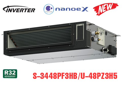 Điều hòa nối ống gió Panasonic 2 chiều 47.800BTU Inverter 1 pha R32 S-3448PF3HB/U-48PZ3H5