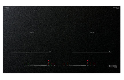 Bếp từ đôi Kocher  X-NANO 6 PLUS mặt kính tinh thể X-Nano, 4000W, Thái Lan