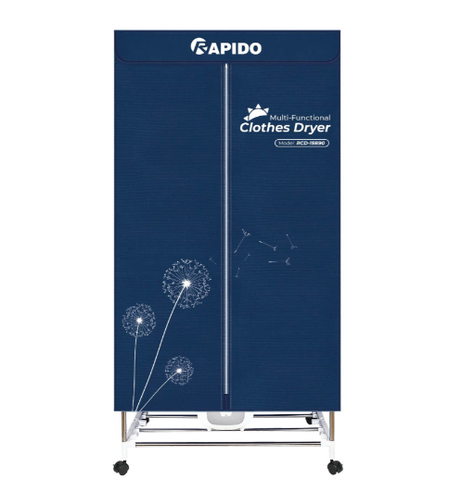 Tủ sấy quần áo Rapido RCD15B90 1500W nút vặn cơ