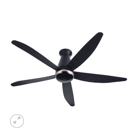 Quạt trần Panasonic F-60FEN 5 cánh màu đen 9 độ gió