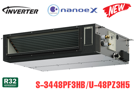 Điều hòa nối ống gió Panasonic 2 chiều 45.700BTU Inverter 3 pha S-3448PF3HB/U-48PZ3H8