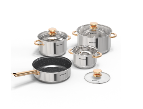 Bộ nồi Sunhouse SHG789 4 món