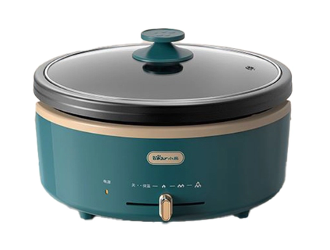 Nồi lẩu điện đa năng Bear tháo rời chống dính DHG-P40C1