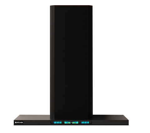 Máy hút mùi Kocher LUVIA BLACK chữ T 70cm 1150m3/1h màu đen