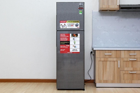 Tủ lạnh Sharp SJ-X251EDS Inverter 241 lít