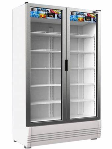 Tủ mát Sanden SPB-1000(SK) Inverter 930 lít, có Sấy Kính