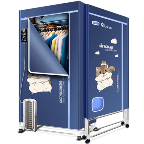 Tủ sấy quần áo Sowun SW869XANH
