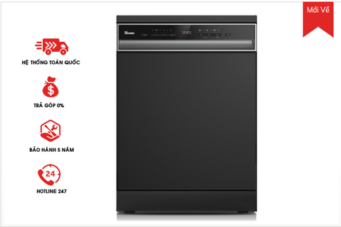 Máy rửa bát Texgio Dishwasher TGD8615BE - 15 Bộ