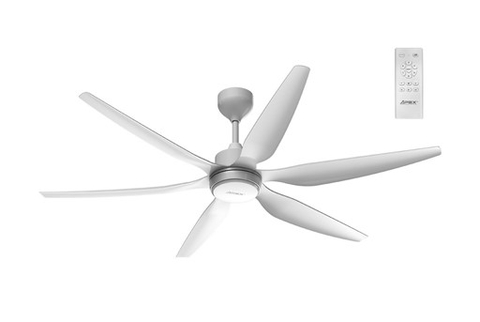 Quạt trần Sunhouse Apex 6 cánh APF7696 57W màu trắng