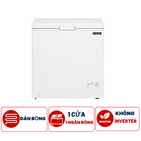 Tủ Đông Sanden SCF-0125 100 lít