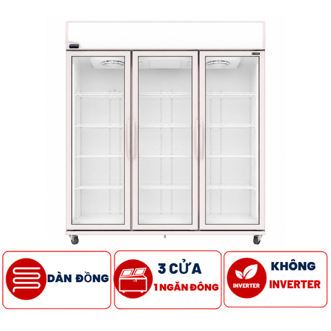 Tủ đông Sanden 3 Cánh Kính SFM-1503