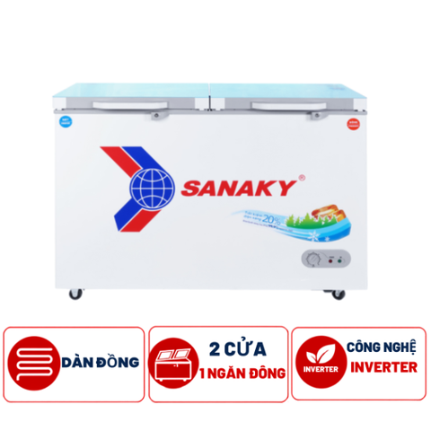 Tủ đông Sanaky VH-3699A4KD Inverter 270 lít 1 chế độ