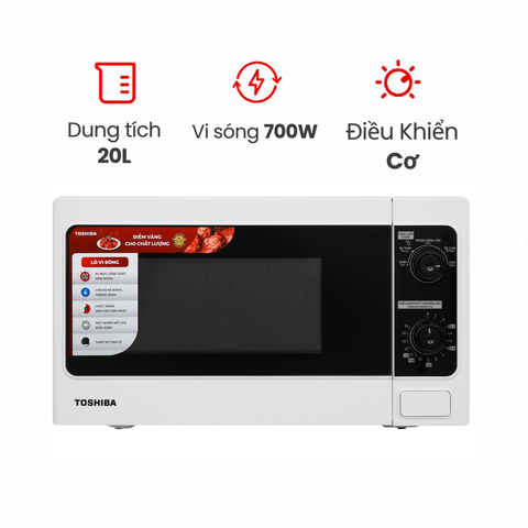 Lò vi sóng Toshiba ER-SM20(W1)VN 20 lít Thái lan