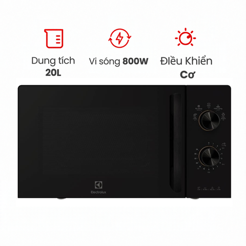 Lò vi sóng Electrolux EMM20K22B 20 lít không nướng