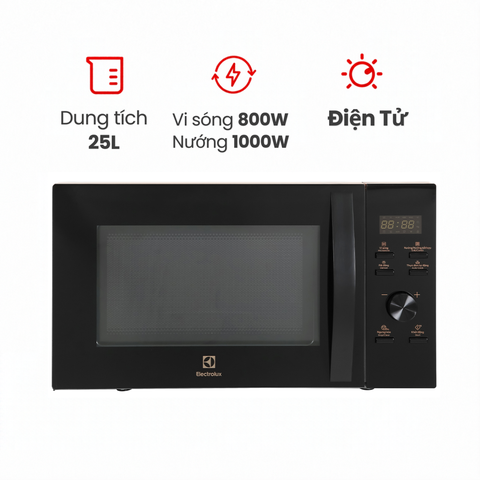 Lò vi sóng Electrolux EMG25D59EB 25 lít có nướng