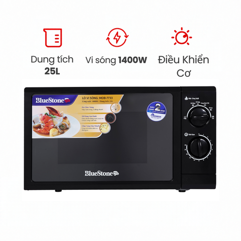 Lò vi sóng Bluestone MOB7733 25 lít không nướng