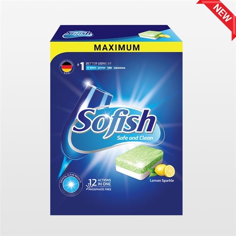 Viên rửa bát Sofish VIENRUABATSOFISH90 90 viên
