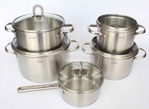 Bộ nồi Fivestar 5COOKEVER 5 chiếc inox 3 lớp