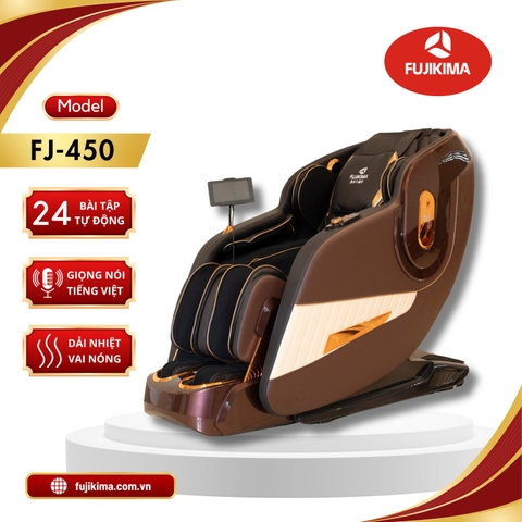 Ghế massage Fujikima FJ-450 đk giọng nói,tiếng Việt