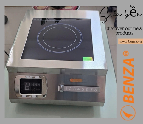 Bếp Từ Công Nghiệp Benza Công Suất 5000w BZ-5000