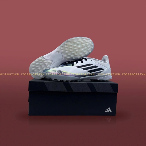 Adidas F50 League TF Messi Kids -  Cloud White/Black Purple IE9082