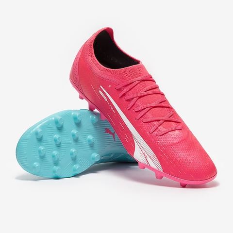 Puma Ultra Ultimate Tricks x World Cup 2014 MG - Sunset Pink/Hero Blue/Puma White 107414 01