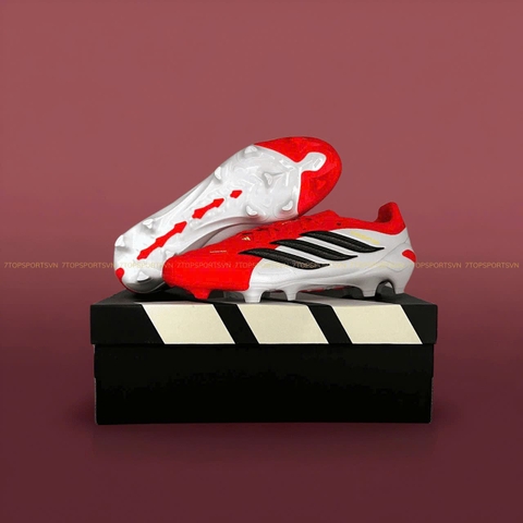Adidas Predator League FT - Lucid Red/Core Black/Cloud White JR7880