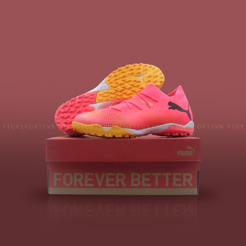 Puma Future 7 Match Kids TF - Pink/Black 107731 03