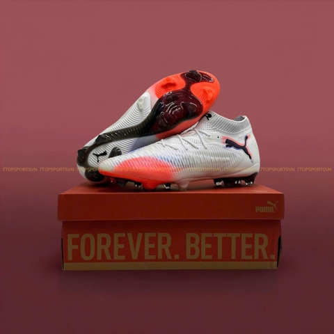 Puma Future 8 Ultimate FG - White/Black/Glowing Red 108581 01