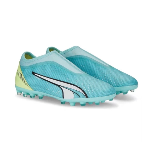 Puma Ultra Match LL MG Kids - Electric Peppermint/Puma White/Fast Yellow 107230 03